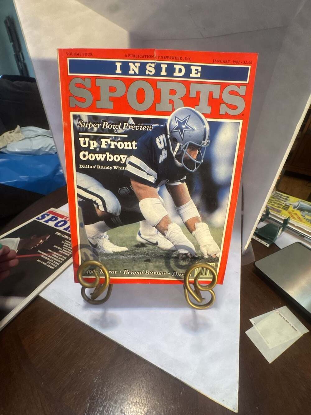 Inside Sports magazine January 1982, Super Bowl Preview(Randy White cover)